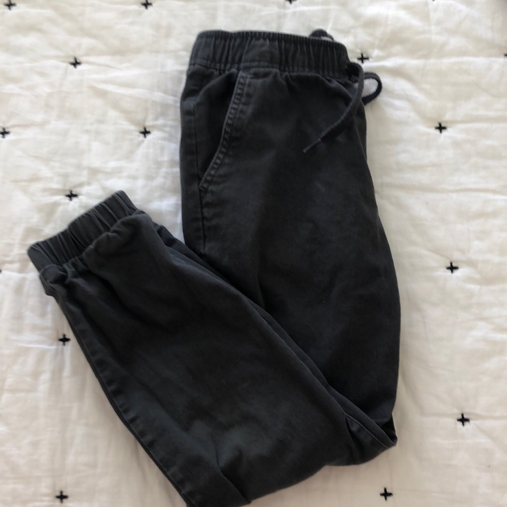 Boys Twill Joggers